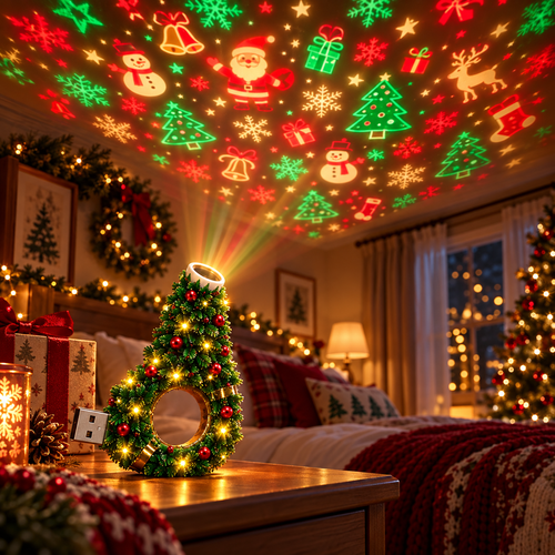 TreeLight DIY Christmas Projector Lamp Kit
